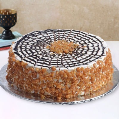 CrunchyCrispy Butterscotch Cake