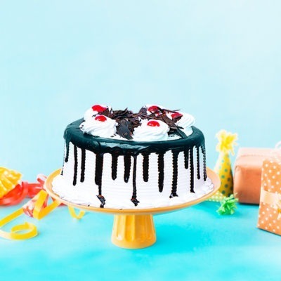 Melting Choco Vanilla Cake