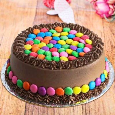 Gems Overloaded Truffle Cake