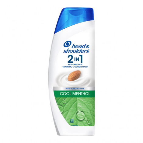 Head & Shoulders 2-In-1 Cool Menthol Anti Dandruff Shampoo + Conditioner For Women & Men