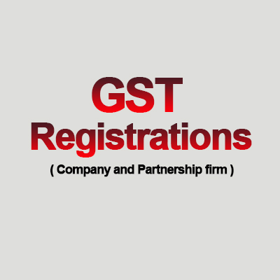 GST Registrations ( company and Partnership firm )