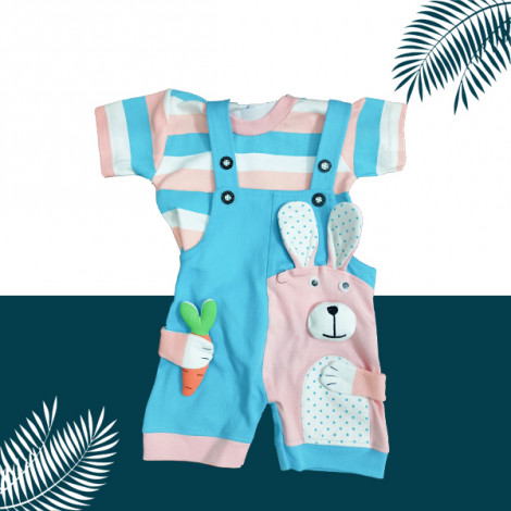 Multicolour Boy Dangri Suit