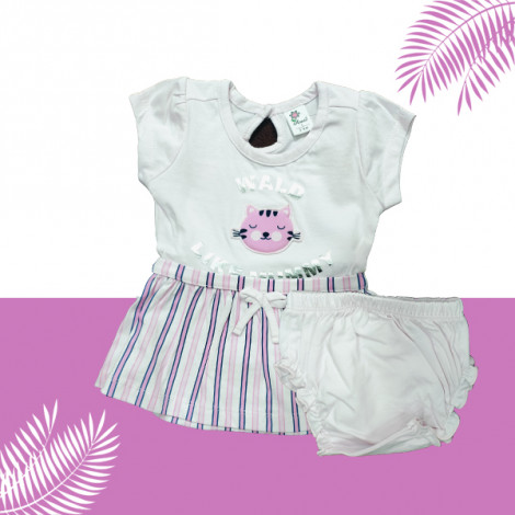 Girl Frock With Balumar Pink