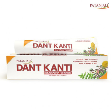 Patanjali Dant Kanti Natural Toothpaste Teeth Cleansers Paste For Strong Teeth and Gums