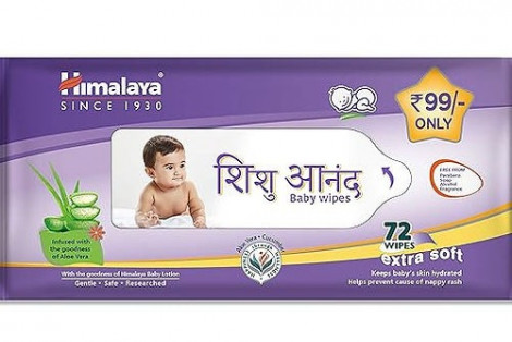 Shishu Anand Baby Wipes – 72 Count