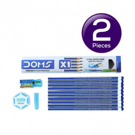 Doms X1 Pencil 10 pc Combo