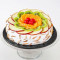Nutrient Cake With Fresh Fruit Toppings