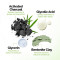 Charcoal Purifying Face Pack with Activated Charcoal & Glycolic Acid for Skin Detoxification - 200g
