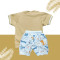 T-Shirt with Hot Pant Boy Suit