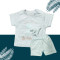 Boy T shirt With Hot Pant Grey