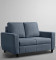 Sofa Bae - 2 Seater Sofa (Fabric, Ocean Blue)