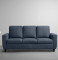 Sofa Bae - 3 Seater Sofa (Fabric, Ocean Blue)