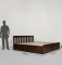 Sleepyhead Bed MS - Premium Solid Mahagony Wood Bed With Storage Queen