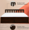 Sleepyhead Bed MS - Premium Solid Mahagony Wood Bed With Storage Queen