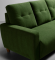 Sofa Yolo - 3+1+1 Seater Sofa Set (Fabric, Avocado Green)