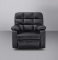 Recliner RX5 - Plush Leatherette (Glossy Dark Knight, One Seater)