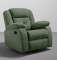 Recliner RX7- Swivel Rocker Recliner (Irish Green, One Seater)