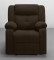 Recliner RX7 - Motorized Fabric Recliner (Egyptian Brown, One Seater)