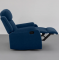 Recliner RX6 - Single Seater Fabric Recliner (Berry Blue)