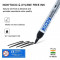 Doms Refilo Whiteboard Marker Pen Black